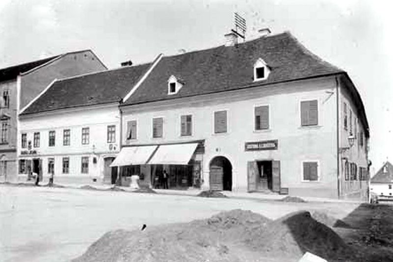 Trg sv. Marka 1907. godine